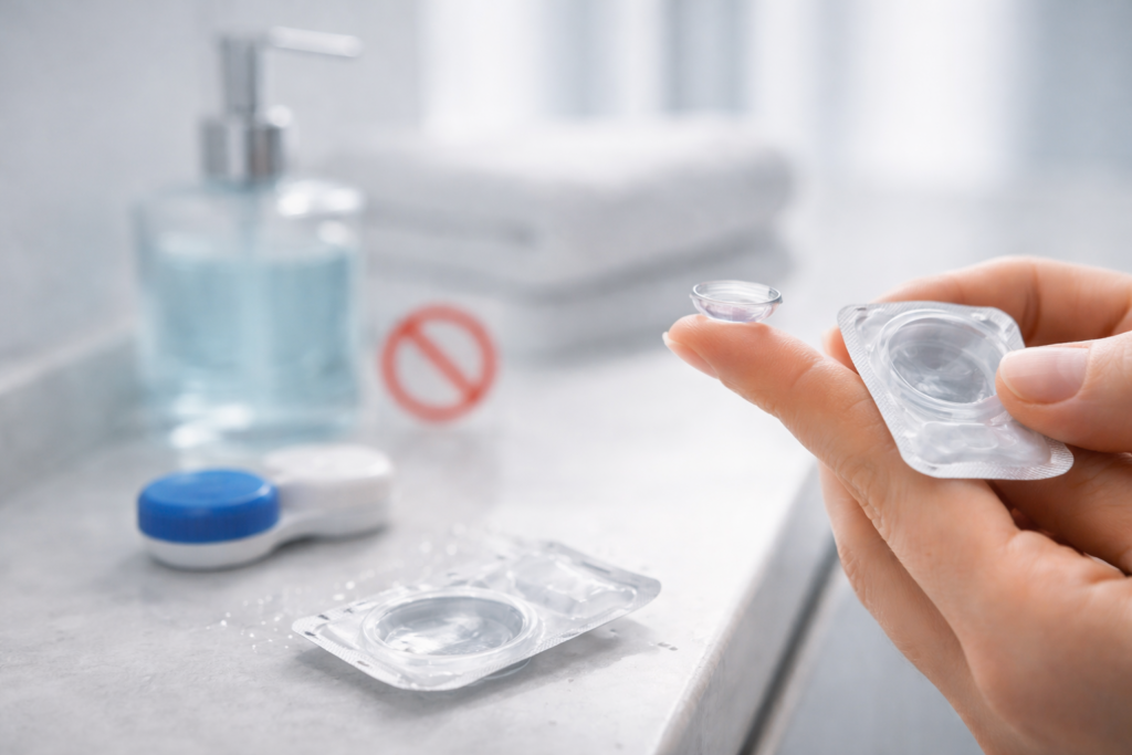 lentes de descarte diário