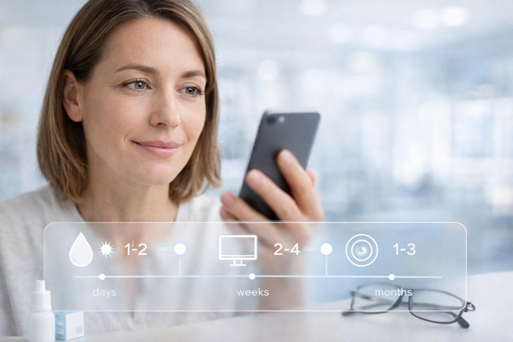 Laser para presbiopia