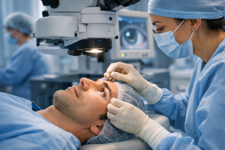 implante de anel intracorneano